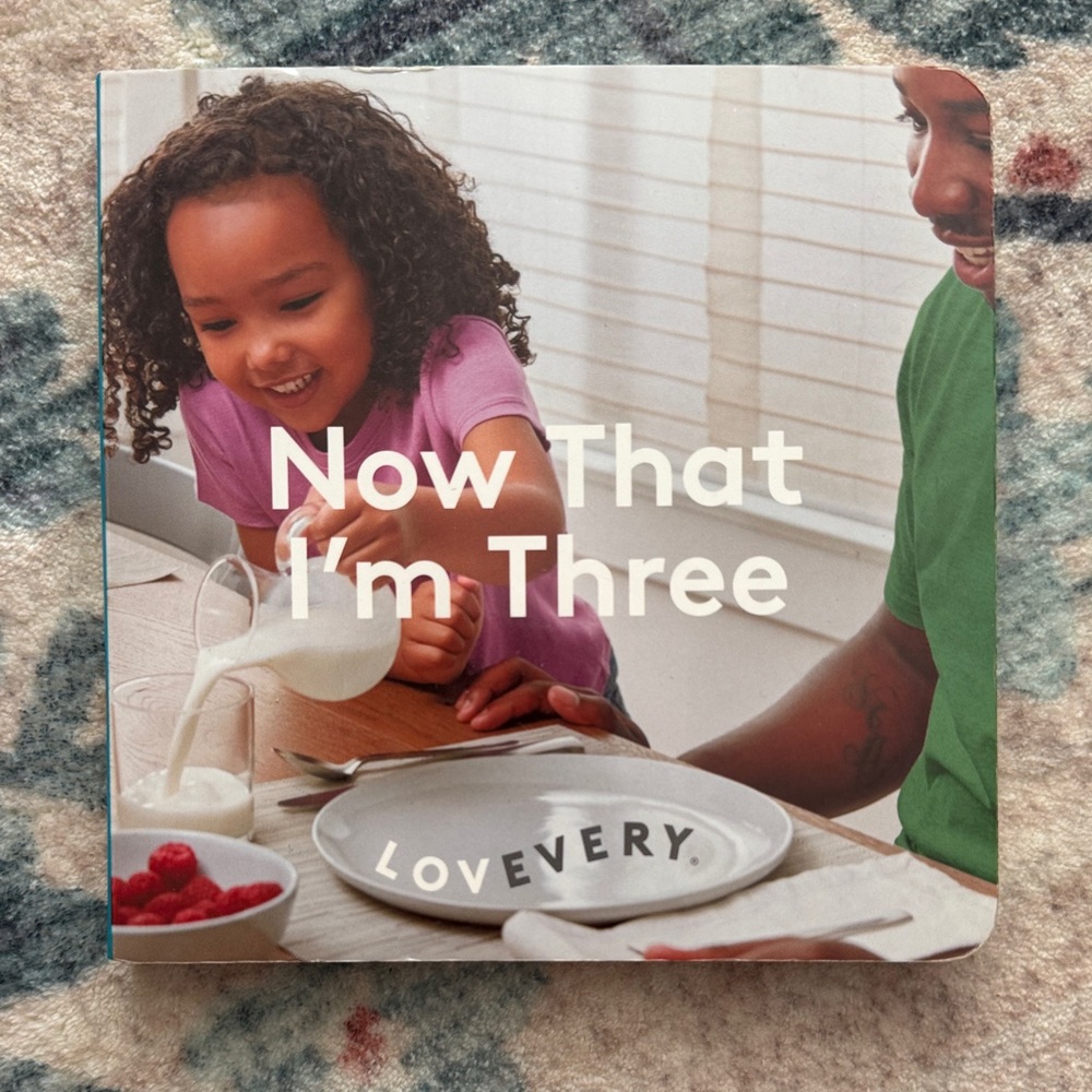 Lovevery 'Now That I'm Three' Book